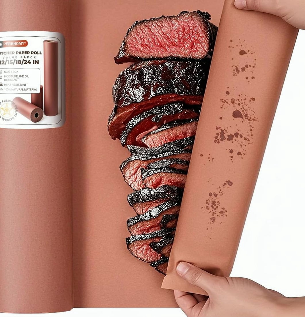Butcher Paper Rol POUR PLACE Pink Butcher Paper Roll 18