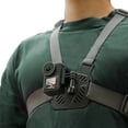 thumbnail image 1 of POV Chest Strap Holder First-Person Perspective Shooting, 360° Rotating Ball Head, Elastic Band, Wide Compatibility, 1 of 9