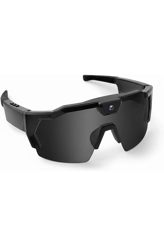 POV Glasses 4K Baseball Glasses with Camera Smart Camera Glasse for Men Women Sunglasses with Cameras and Audio Video Recording Glasse and WiFi Action Sports for Cycling Hiking