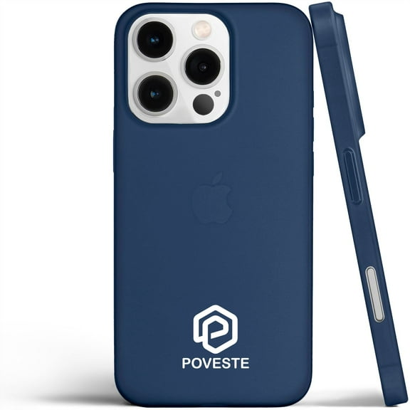 POVESTE Thin Case for iPhone 16 Pro, Thinnest Cover Ultra Slim Soft Minimal - for Apple iPhone 16 Pro (2024)