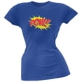 thumbnail image 1 of POW Comic Book Super Hero Royal Juniors Soft T-Shirt - 2X-Large, 1 of 1