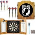 thumbnail image 1 of POW Dart Cabinet Includes Darts and Board, 1 of 5
