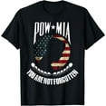 thumbnail image 1 of POW MIA American flag you are not forgotten shirt, 1 of 4