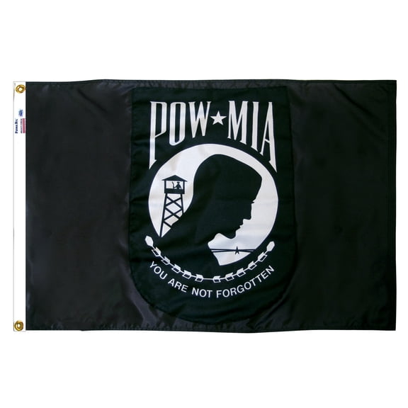 POW/MIA Flag 2x3ft Nylon - Double Sided