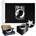 thumbnail image 1 of POW MIA Flag 3x5FT 5-Pack Double-sided Embroidered Polyester By G128, 1 of 8