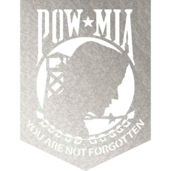 POW MIA Flag - Metal Wall Art