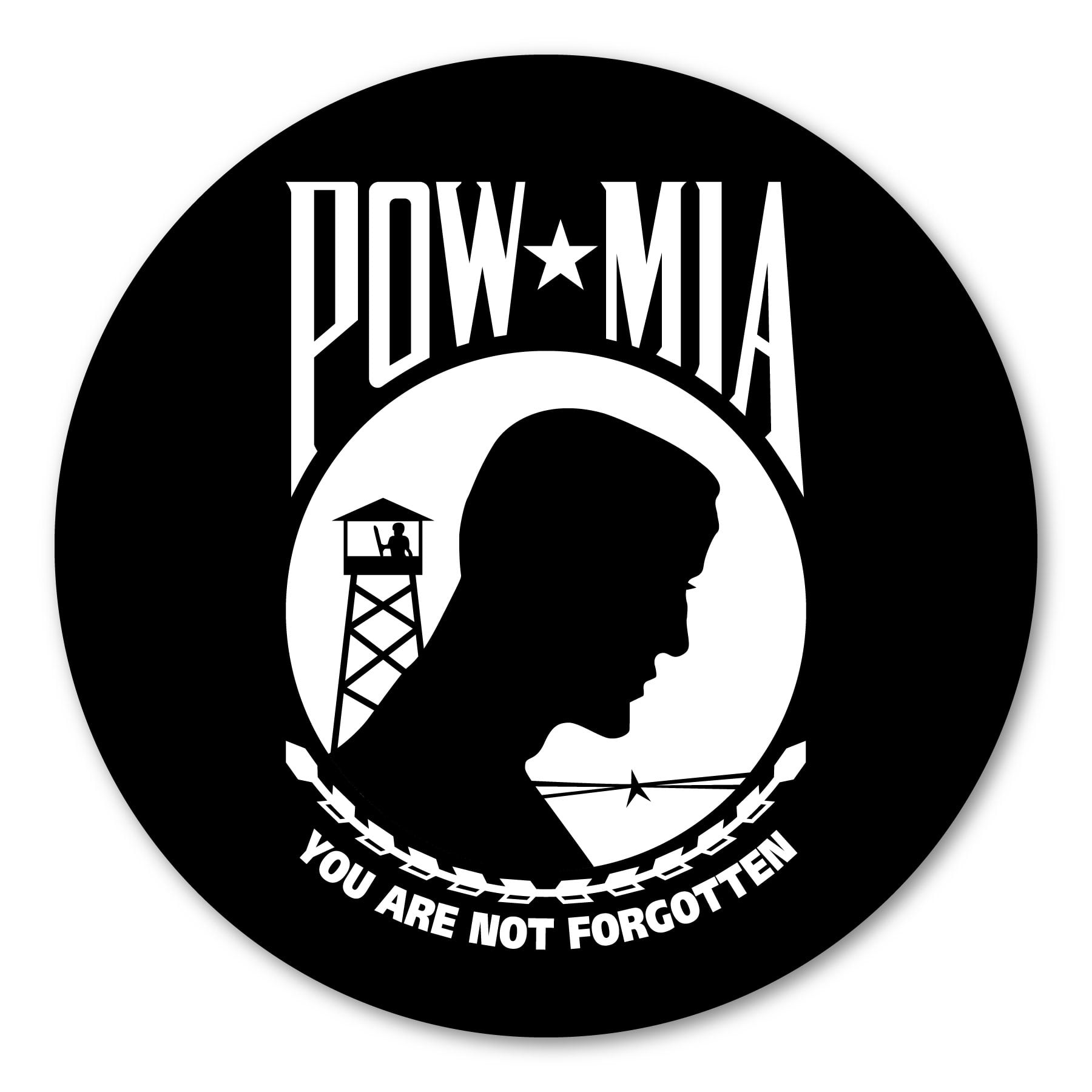 POW*MIA Large Seal Sticker - Walmart.com