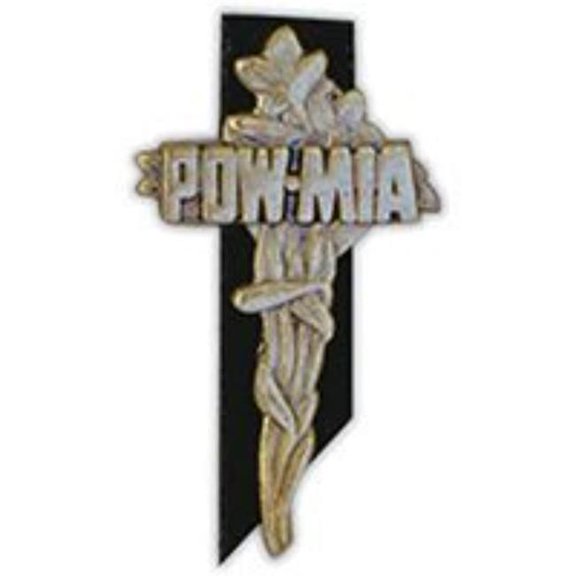 Eagle Emblems P16091 Pin - Pow Mia, Memorial CRS - 1.44 in.