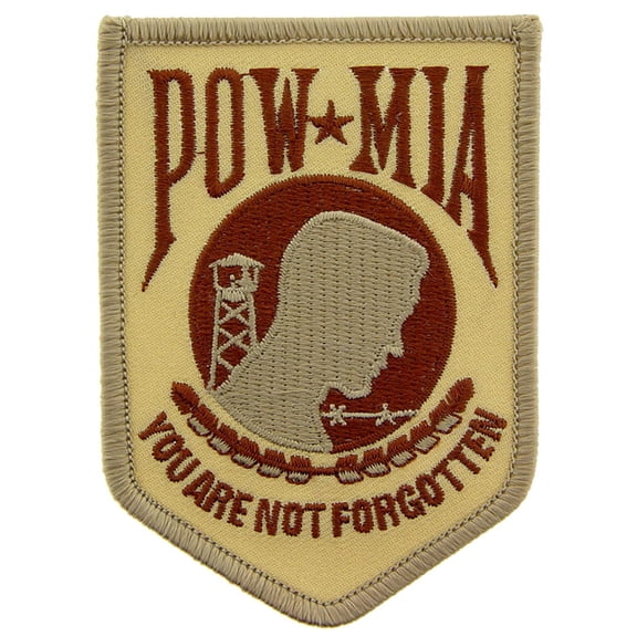 Eagle Emblems PM0866 Patch - Pow Mia 3D - 3.5 in.