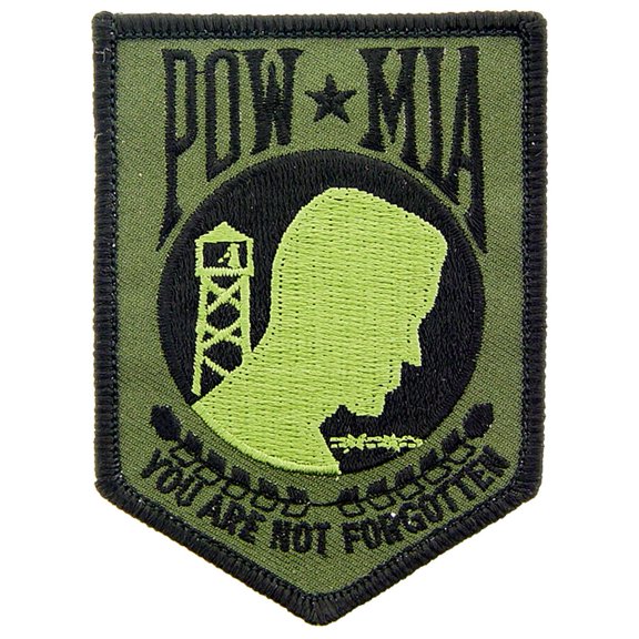 Eagle Emblems PM0116 Patch - Pow Mia - 3.5 in.