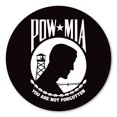 thumbnail image 1 of POW*MIA Seal Sticker, 1 of 1