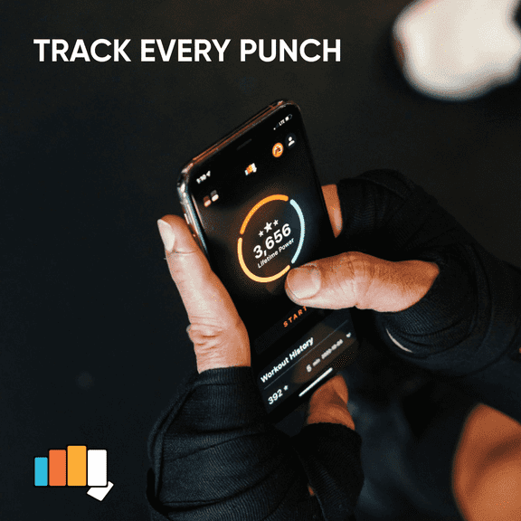 POWA Boxing Punch Sensors (Sports Training)