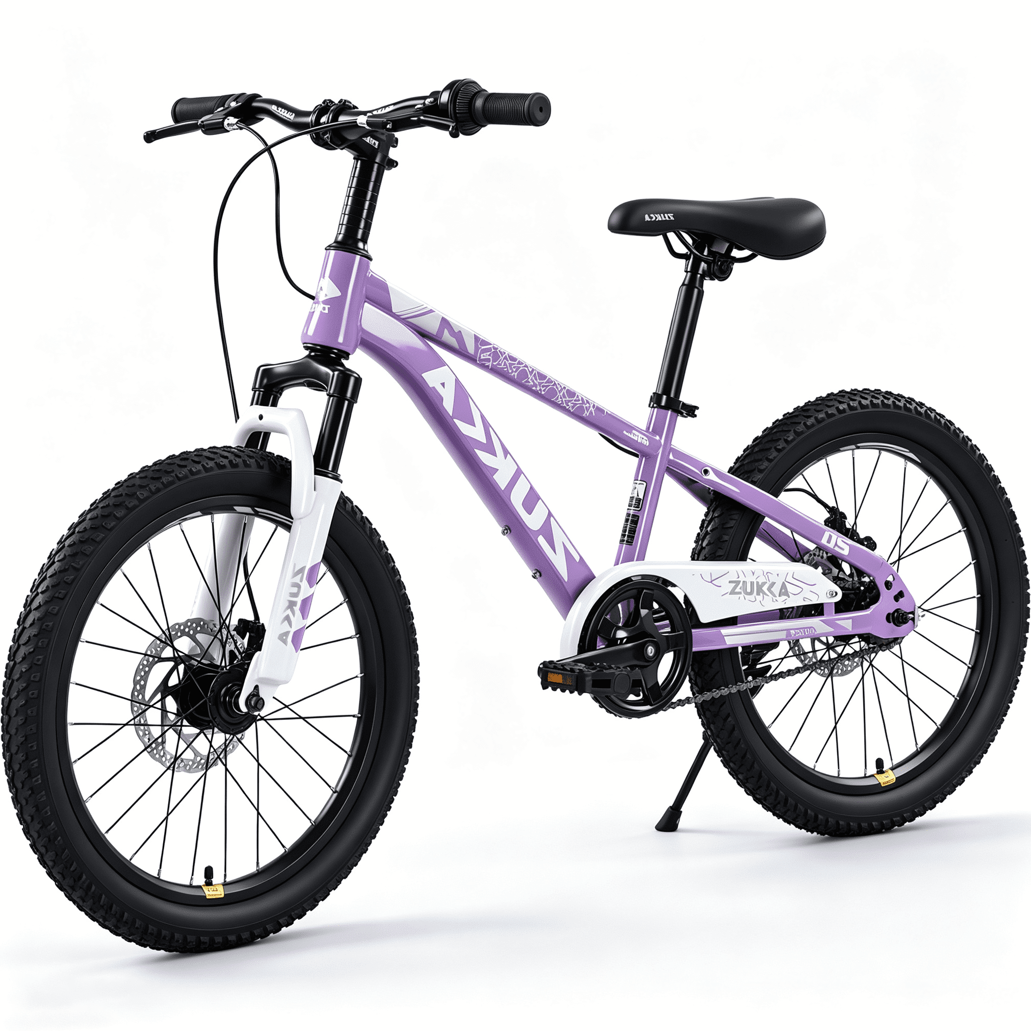 POVANLI 20 Inch Bike,Mountain Bike Ages 8-12, Single Speed Bicycles, Front Suspension Disc Brake, 11 Inch Height Steel Frame