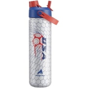 POWCAN 26 oz Insulated Water Bottle with 2-in-1 Straw and Spout Lid, Keep Cold 24H, Leak-Proof, Fits in Car Cup Holder, Stainless Steel Water Bottle for Soccer Lovers, and Sports NetBreaker USA
