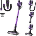 thumbnail image 1 of Cordless Vacuum Cleaner,30Kpa 60min Runtime Lightweight Stick Vacuum,8 in1 Self-Standing,Rechargeable Vacuum Cleaners for Pet Hair,Carpet,Hardwood Floor V870(Purple), 1 of 10
