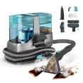thumbnail image 1 of POWEART Carpet Cleaner Machine with Steam, Hot & Cold Water, 4 Cleaning Modes, 14 Accessories & 2.3L Tank, for Pets, Home, Floors, Bathroom, Kitchen, Car & Upholstery, 1 of 12