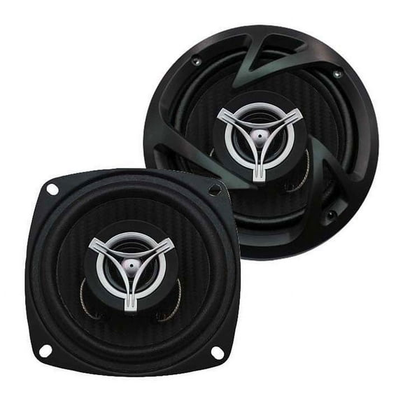 POWER ACOUSTIK EF-402 Edge Series Coaxial Speakers (4", 2 Way, 250 Watts max)