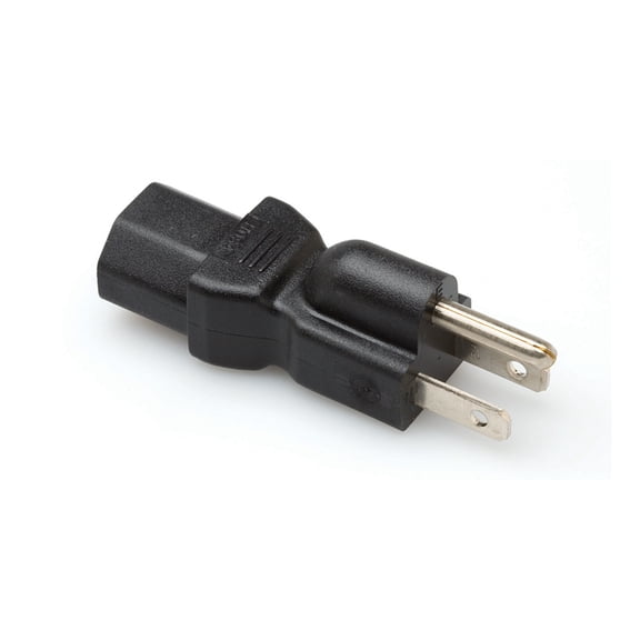 Hosa PWA-421 IEC C13 to NEMA 5-15P Adapter