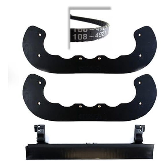 POWER CLEAR 621 Snow thrower paddle, scraper bar and belt set/kit, 99-9313, 133-5585, 108-4921