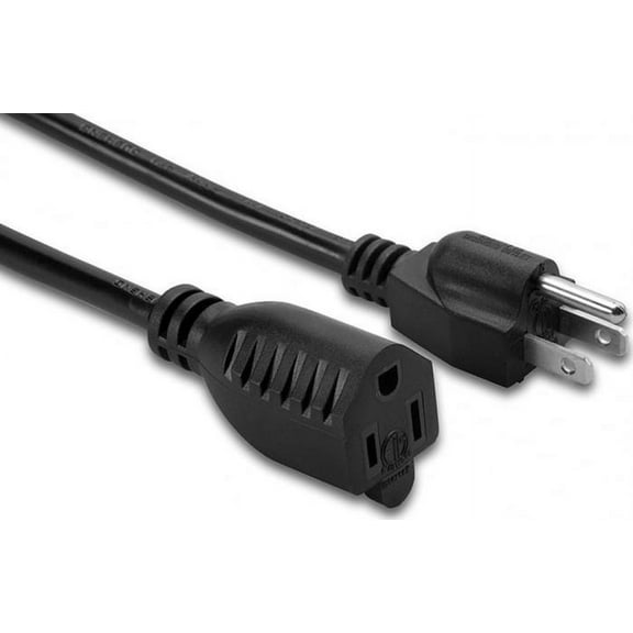 POWER EXT NEMA 5-15R - NEMA 5-15P 8FT