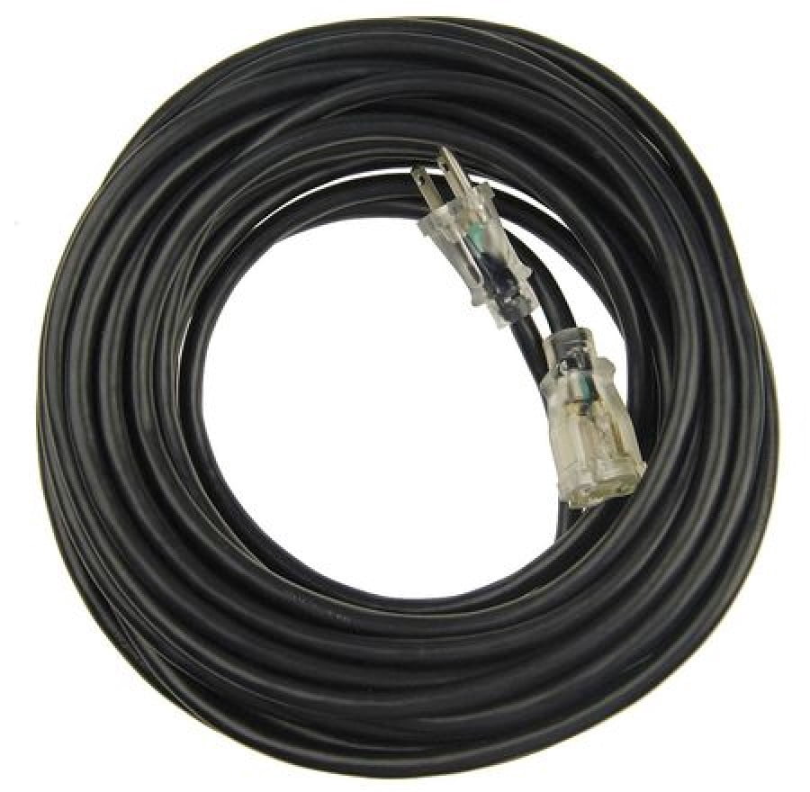 POWER FIRST 21RJ52 50 ft. 14/3 Lighted Extension Cord SJTW