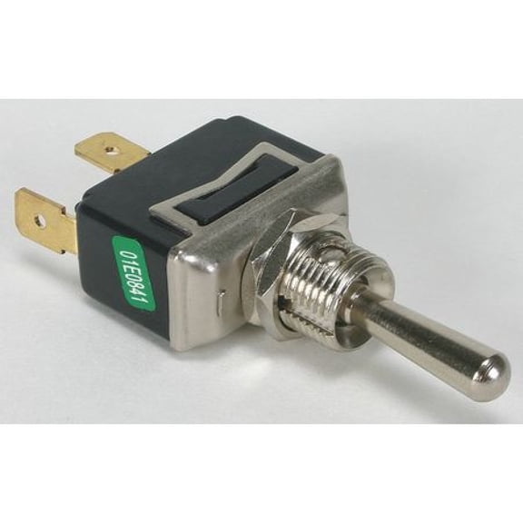 POWER FIRST 2LMZ1 Toggle Switch,SPST,15A @ 277V,QuikConnct