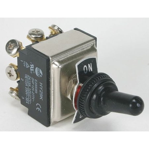 POWER FIRST 2VLP6 Toggle Switch,3PDT,15A @ 277V,Screw