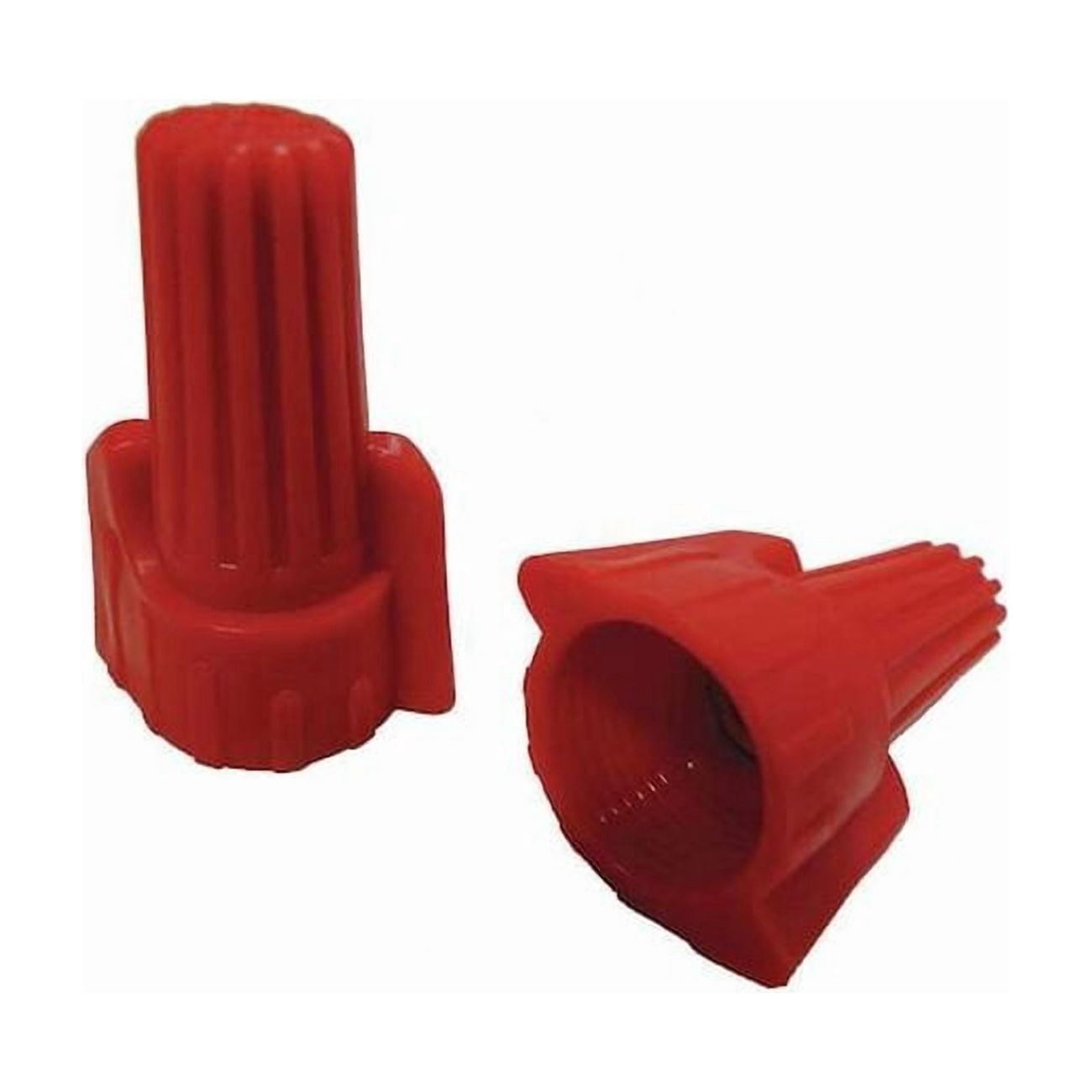 Twist-On Wire Connector, 6 AWG Max, Red, Thermoplastic Insulation, 600 V, 100 PK