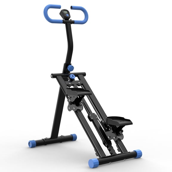 POWER GUIDANCE Adjustable Resistance Vertical Climber Stair Stepper, Home Full Body Workout Climbing Machine, Stable Frame Fitness Trainer with Customizable Handlebar