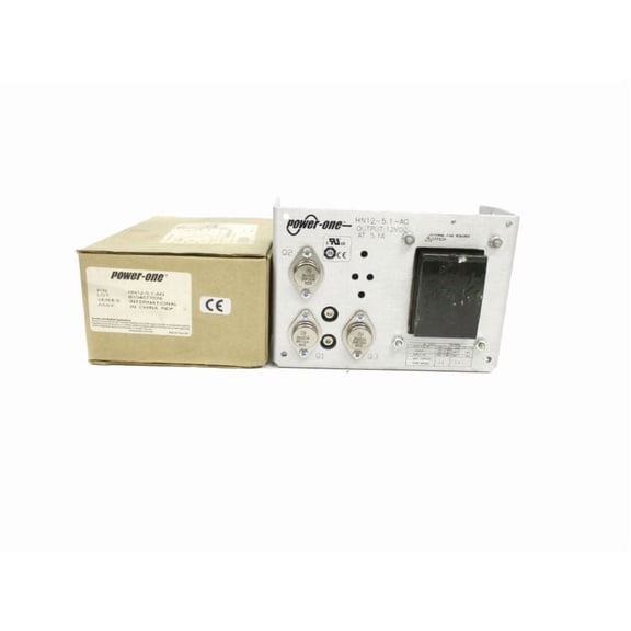 POWER-ONE HN12-5.1-AG 12VDC 5.1A (AS PICTURED) NSMP