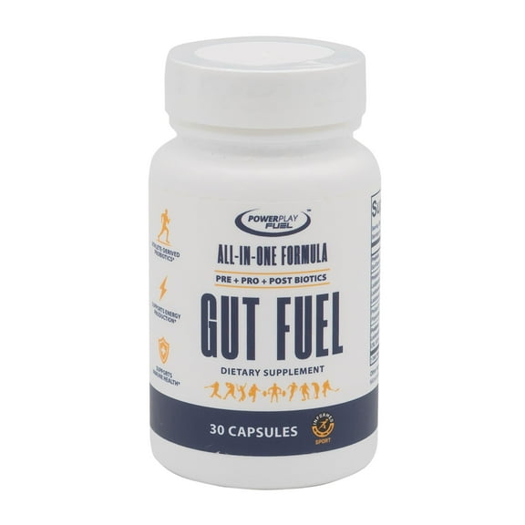 POWER PLAY FUEL Gut Fuel All-in-One Dietary Supplement - Pre, Pro, & Postbiotics