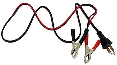 12V DC T-Plug 15AWG 4.16ft Battery Charging Cable 8-15A for Sportsman GEN7500DF GEN4000DF GEN4000 With CO Detector For 2200W 3500W 7000W Dual Fuel Inverter Generator for Honda EU1000i EU2200i EU3000i