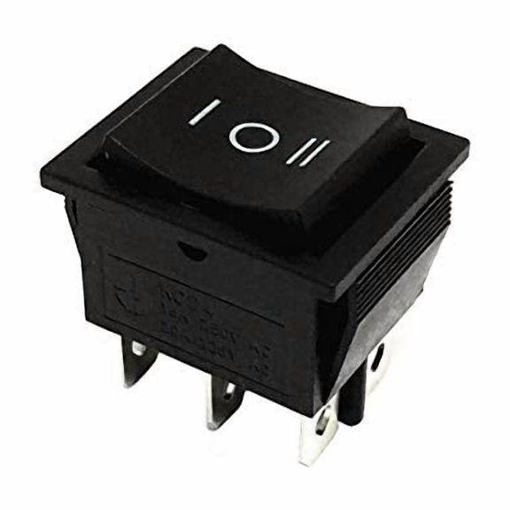 POWER PRODUCTS 16A 250VAC 20 AMP125VAC Maintained 6-Pin Rocker On-Off Switch KCD4 (1)