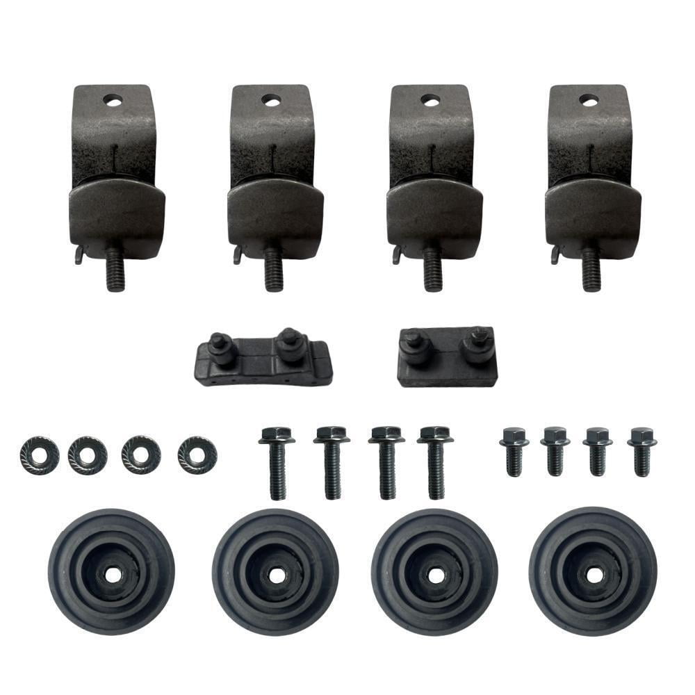 POWER PRODUCTS Frame Shock Absorbing Seat and Anti-Vibration Mounts with Bolts- Replacement for Pulsar PG2300iS 2300W Surge 1800 Rated Inverter Generator