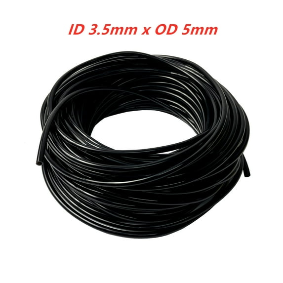 POWER PRODUCTS Fuel Gas Line Hose Tubing Pipe 3.5mm ID x 5mm OD for Chainsaw Cutter Blower String Trimmer Weed Whackers Spare Part Gas Engine 9/64" ID X 3/16" OD 10FT