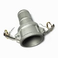 thumbnail image 1 of POWER PRODUCTS New Sigma 2" 200C Aluminum Type C Camlock Fitting Female Adapter X Hose Barb, 1 of 2