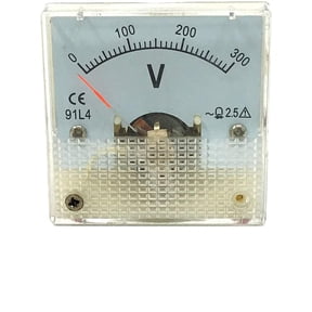 POWER PRODUCTS Panel Analog Voltmeter 91L4 0-300V For Champion Power CPE Gas CNG/LPG Generator 120V 240V AC For DuroMax XP4400E XP4850EH XP5500EH XP12000EH For DuroStar DS4000S DS10000E DS12000EH