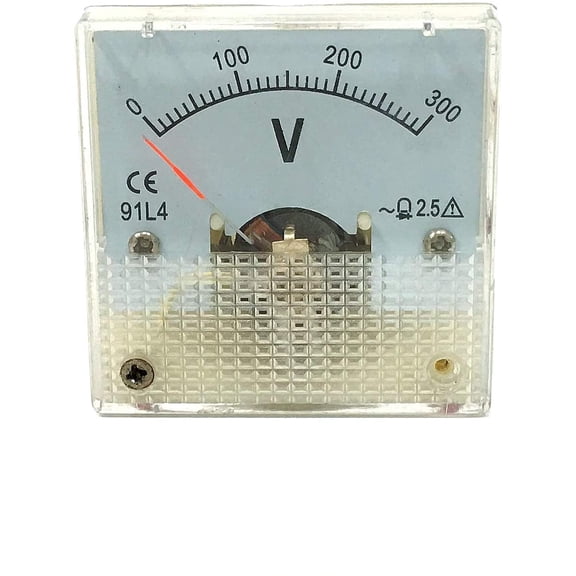 POWER PRODUCTS Panel Analog Voltmeter 91L4 0-300V For Champion Power CPE Gas CNG/LPG Generator 120V 240V AC For DuroMax XP4400E XP4850EH XP5500EH XP12000EH For DuroStar DS4000S DS10000E DS12000EH