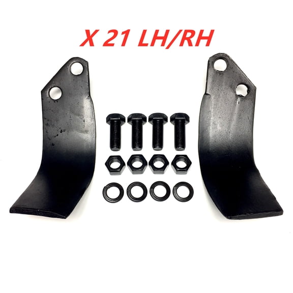 POWER PRODUCTS Replace King Kutter TG & TG-G Tiller Tine Blade (42PCS) 21 Each RH/LH 505042