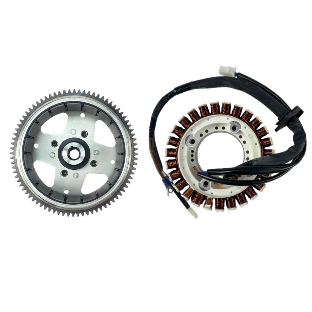 POWER PRODUCTS Stator Rotor/Motor Assembly-Compatible Replacement for Predator Inverter Generators 3500-Watt Surge / 3000-Watt Running (SKU# 71358, 59137)
