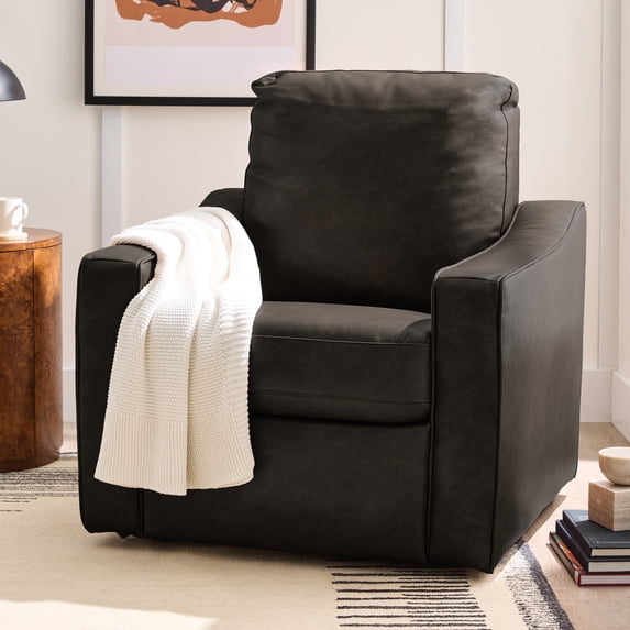 Better Homes & Gardens Allen Power Recliner, Dark Espresso Faux Leather