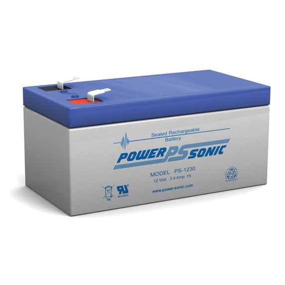 POWER-SONIC 12V 3AH SLA Battery 12 VOLT - PS-1230