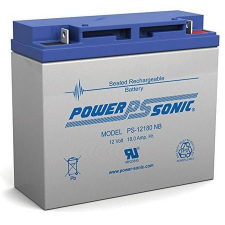 POWER-SONIC PS-12180 12Volt Generator Battery 12v 18ah SLA