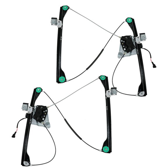 POWER Window Regulators with Motor Front Pair Set for Aztek Rendezvous WRA50213 Fits select: 2002-2007 BUICK RENDEZVOUS, 2001-2005 PONTIAC AZTEK