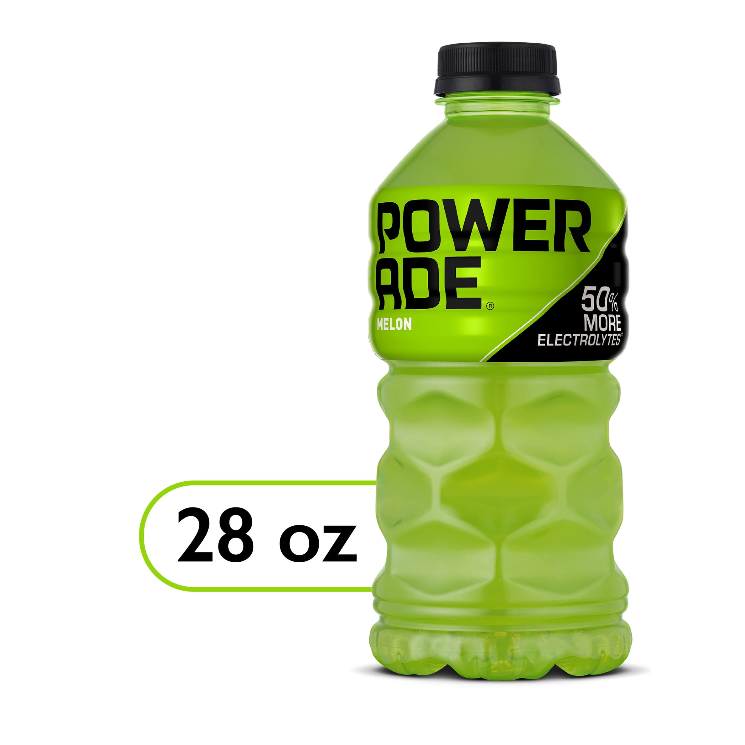 POWERADE Electrolyte Enhanced Melon Sport Drink, 28 fl oz, Bottle