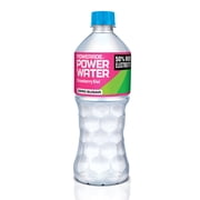 POWERADE Power Water Zero Sugar Strawberry Kiwi Electrolyte Water, 20 fl oz Bottle