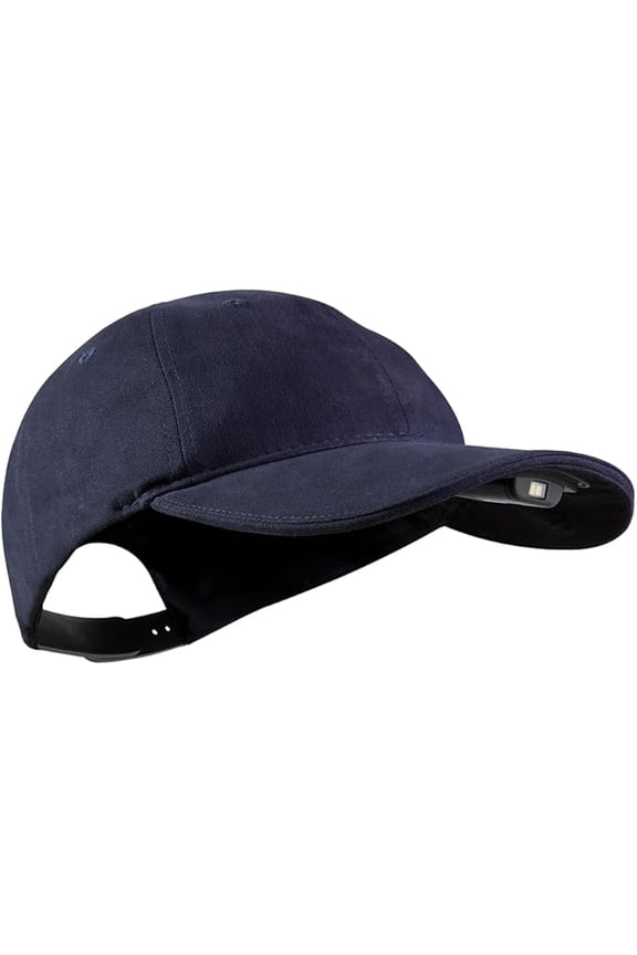POWERCAP LED Hat Light - USB Rechargeable Baseball Cap with Bright Built-In Headlamp - Waterproof LED Cap for Men, Dad, Husband - One Size