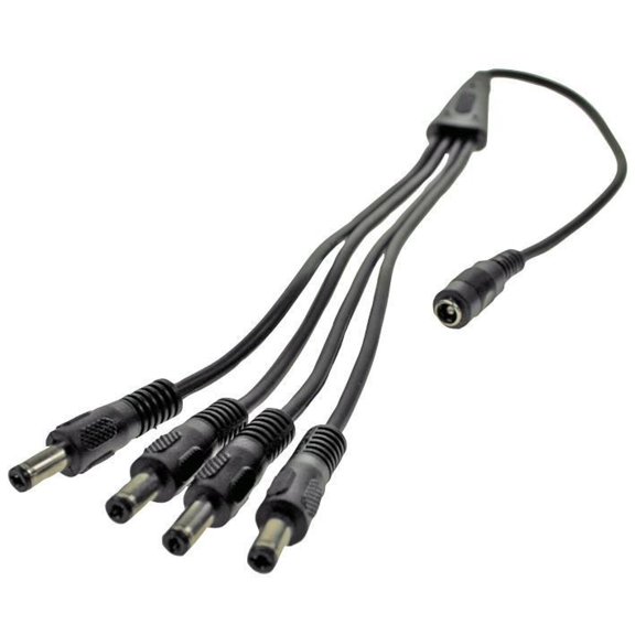 POWERPAX - 2.1mm Splitter - 1 to 4 Way