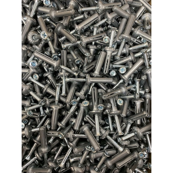 POWERS Zamac Hammer-Screw 02940-PWR - 1,000 Case, Phillips Drive, 1/4 x 1 inches