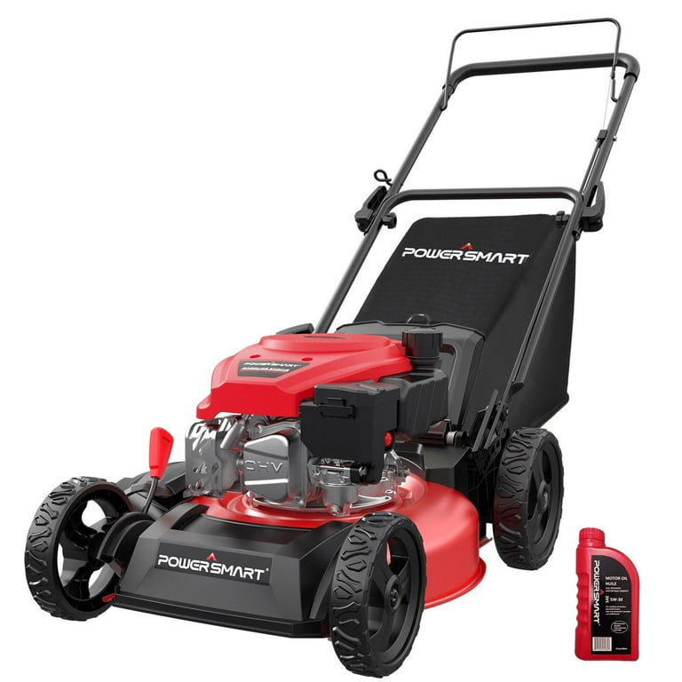 PowerSmart 17 144CC Engine 3 in 1 Gasoline Push Lawn Mower V8617P Walmart